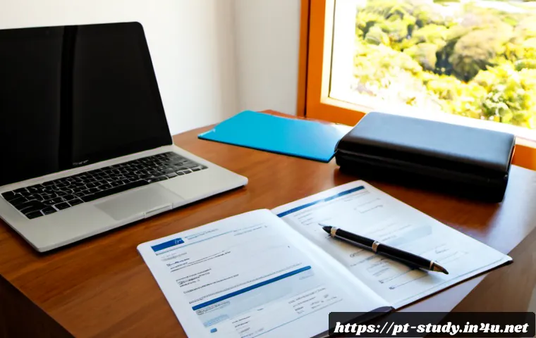 Home 17 해외연수코디네이터 자격증 취득 꿀팁 - Photorealistic bright home-office scene in São Paulo, Brazil, showing a focused Brazilian profession...